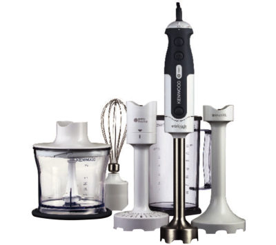 Kenwood Triblade HDP406WH Hand Blender - White & Grey